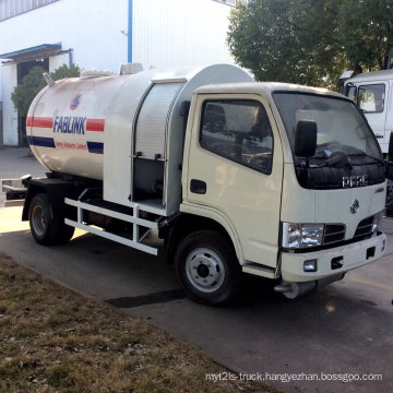 5cbm LPG Gas Refilling Tank Truck